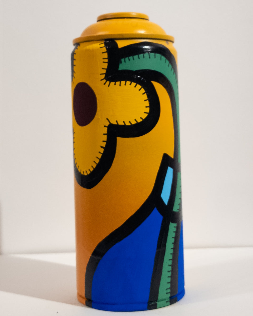 Wabi Sabi 984 Spray Can Painting Albert Gonzales Art
