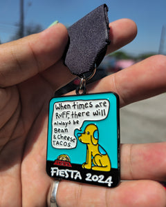 "Ruff Times" 2024 Fiesta Medal